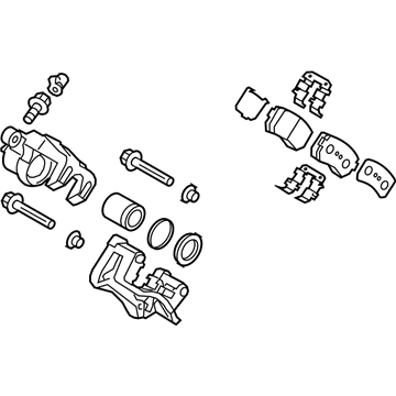 2019 Kia Sportage Brake Caliper Bracket - 58210D3000
