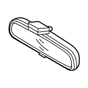 Kia 85110L1000 Rear View Inside Mirror Assembly