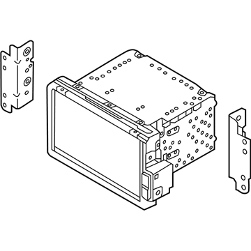 Kia 96560D5DA0WK Head Unit Assembly-AVN