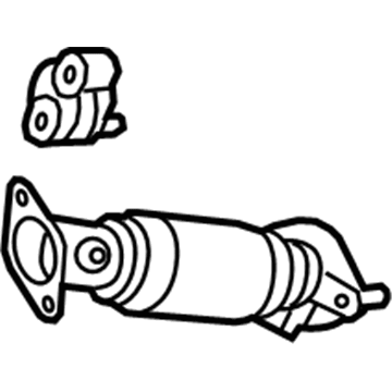 Kia 28610A7310 Front Muffler Assembly