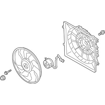 Kia Sorento Fan Blade - 25380C6600