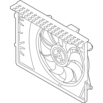 2021 Kia Sedona Fan Shroud - 25380A9700