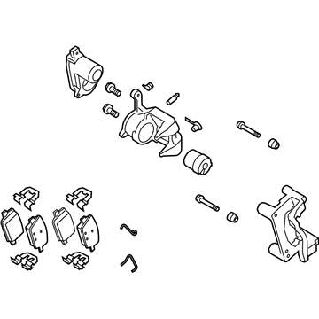 2020 Kia Telluride Brake Caliper Bracket - 58210S9300