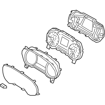 Kia 94001Q5200 Cluster Assembly-INSTRUM