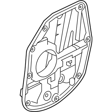 Kia 834814C000 Panel Assembly-Rear Door Module