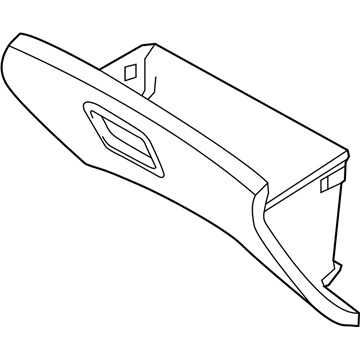 Kia 845104D500KS Glove Box Assembly