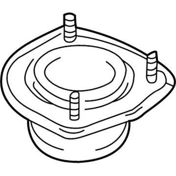 2005 Kia Spectra Shock And Strut Mount - 553202F000