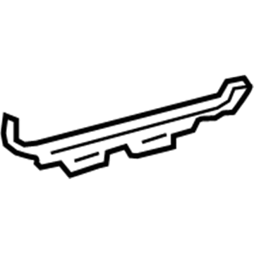 Kia 866781U200 Bracket-Rear Bumper Side Reinforcement