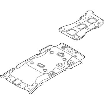 Kia 85315A9040GBU Headlining Assembly