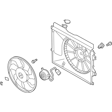 Kia Soul Fan Blade - 25380B2000