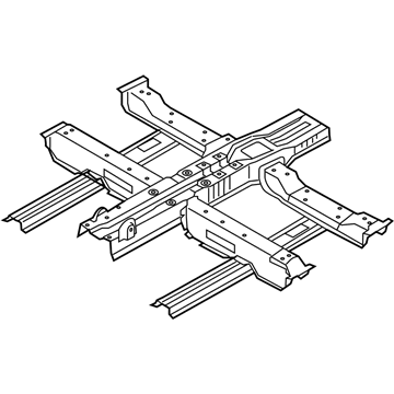 Kia 651302P500 Reinforcement Assembly-C