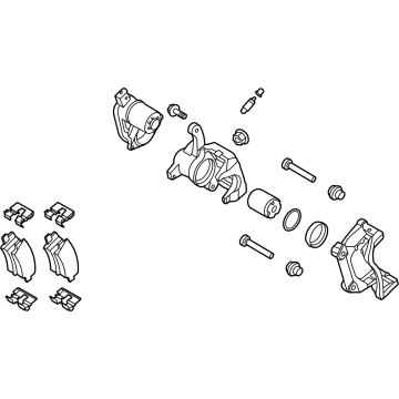 Kia 58230P4300 Brake Assy-Rr Wheel