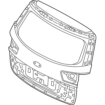 Kia 73700A9120 Panel Assembly-Tail Gate