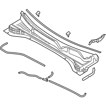 Kia 86150D9000 Cover Assembly-Cowl Top