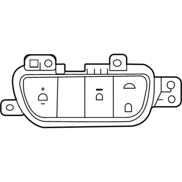 Kia 93700Q5060CDD SWITCH ASSY-SIDE CRA