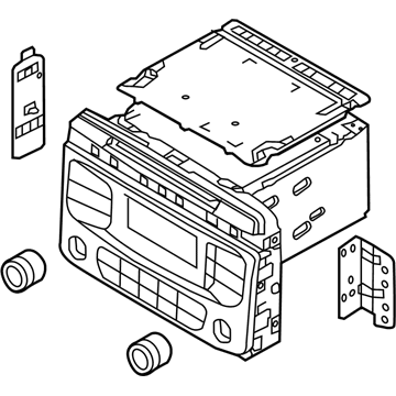 Kia 96160C6NB0WK Audio Assembly