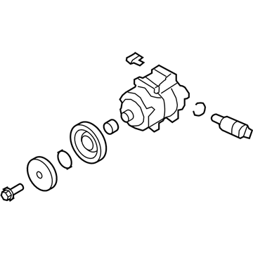 Kia K900 A/C Compressor - 977013T400