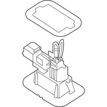 Kia 92502GI000 LAMP ASSY-LICENSE PL