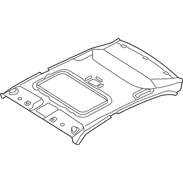 Kia 854002G485J7 Headlining Assembly