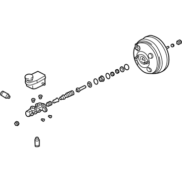 Kia 591003E200 Booster & Master Cylinder Assembly