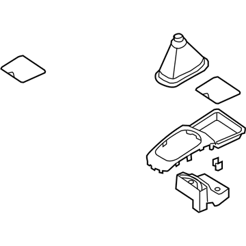 Kia 846301G000VA Cover Assembly-Console U