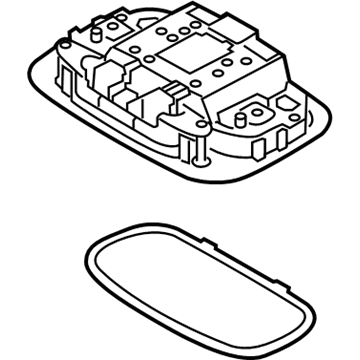 Kia 92850C5000BGA Lamp Assembly-Room