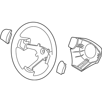 Kia 561101G300GD Steering Wheel Body Assembly