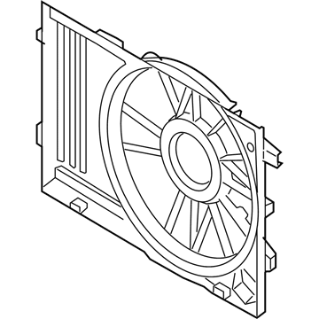 Kia Sportage Fan Shroud - 253502E400