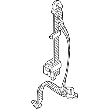 Kia 0K52Y57711BGE Front Seat Belt Assembly Left