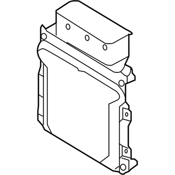 Kia 391102BVF0 Computer Brain Engine Control Ecu Ecm Ebx Module