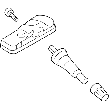 2018 Kia Sedona TPMS Sensor - 52933B2100