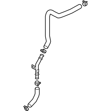 Kia 25443G2900 Pipe Assembly-Water