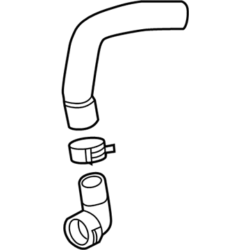 Kia Forte Radiator Hose - 25412A7000