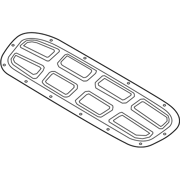 Kia 81125A9000 Pad-Hood Insulating