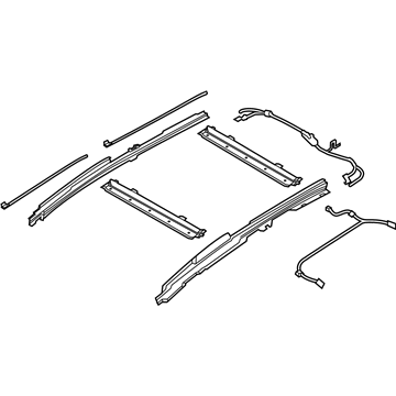 Kia 816463W015ED Mechanism Assembly-PANOR