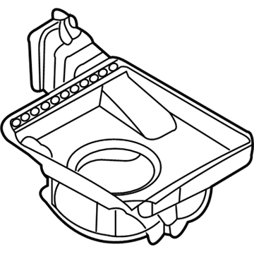 Kia 971114D000 Case-Blower Upper