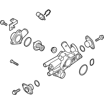 Kia 256002G000 Control Assembly-COOLANT