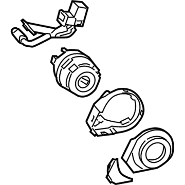 Kia 819001MB00 Ignition Lock Cylinder