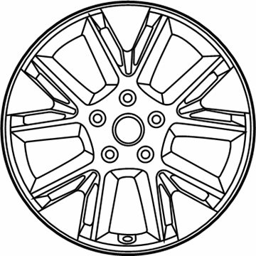 Kia 52910K0200ALT Wheel Assembly-Aluminium