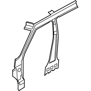 Kia 712022K510 Pillar Assembly-Front Inner