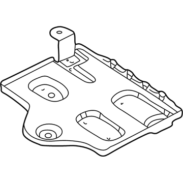 2000 Kia Sephia Battery Tray - 0K2A15603X