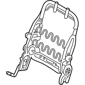 Kia 89310A9200 Frame Assembly-2ND Seat