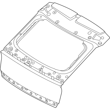 Kia 72800CV000 PANEL ASSY-TAIL GATE