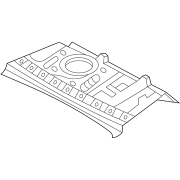 Kia 693002G300 Panel Assembly-Rear PACKAG