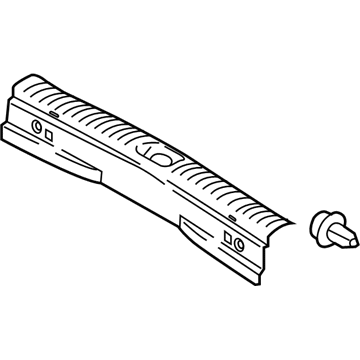 Kia 85770D9000BGJ Trim Assembly-Rear Transverse