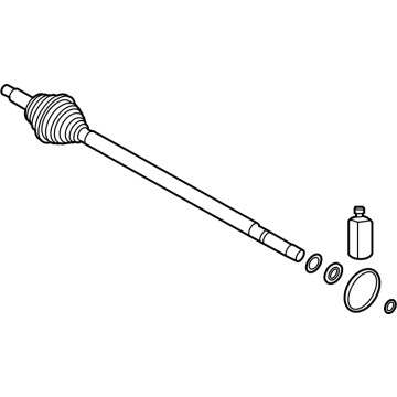 Kia 49525Q4000 Joint & Shaft Kit-Fr