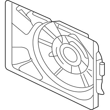 Kia 253502G200 Fan SHROUD