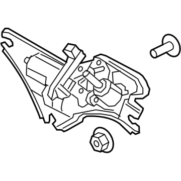 Kia 98700R5000 Motor & Linkage Assembly