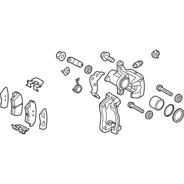 Kia Brake Caliper Bracket - 58230B2000