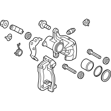 2016 Kia Soul Brake Caliper - 58311B2A00